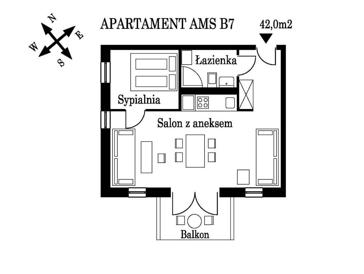 Apartament Ams B7 Rewal Exterior foto